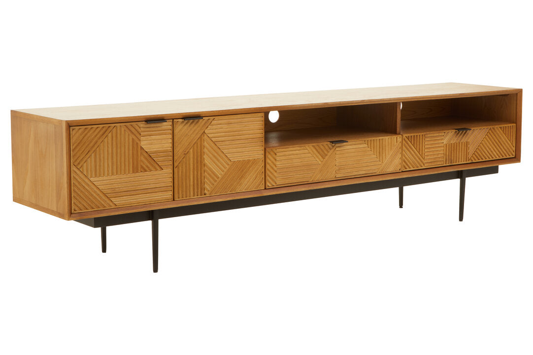 Granada Natural Finish Media Unit