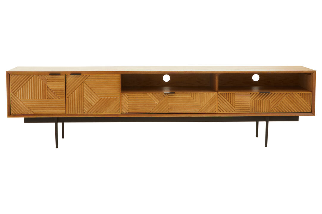 Granada Natural Finish Media Unit
