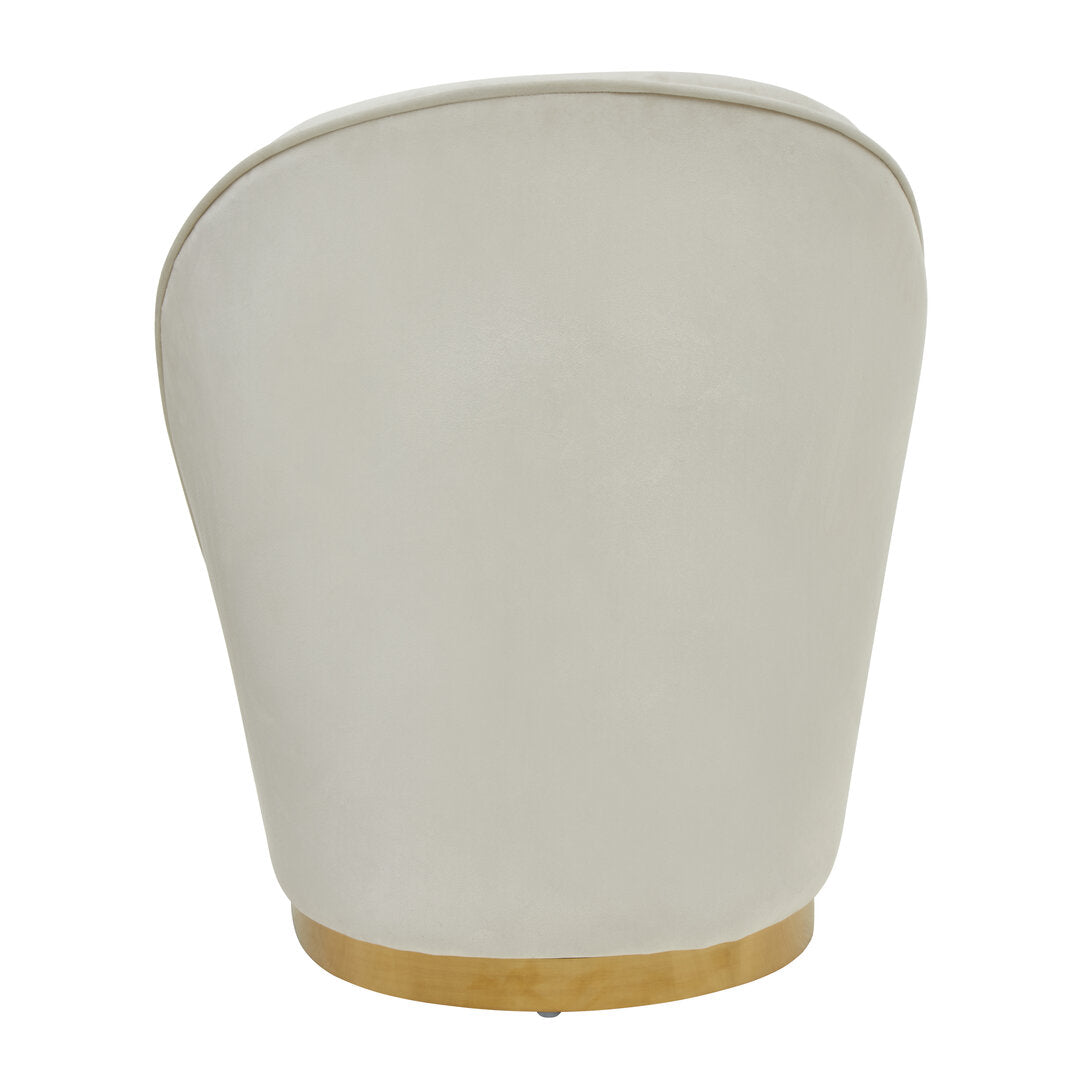 Verona Velvet Gold Base Chair