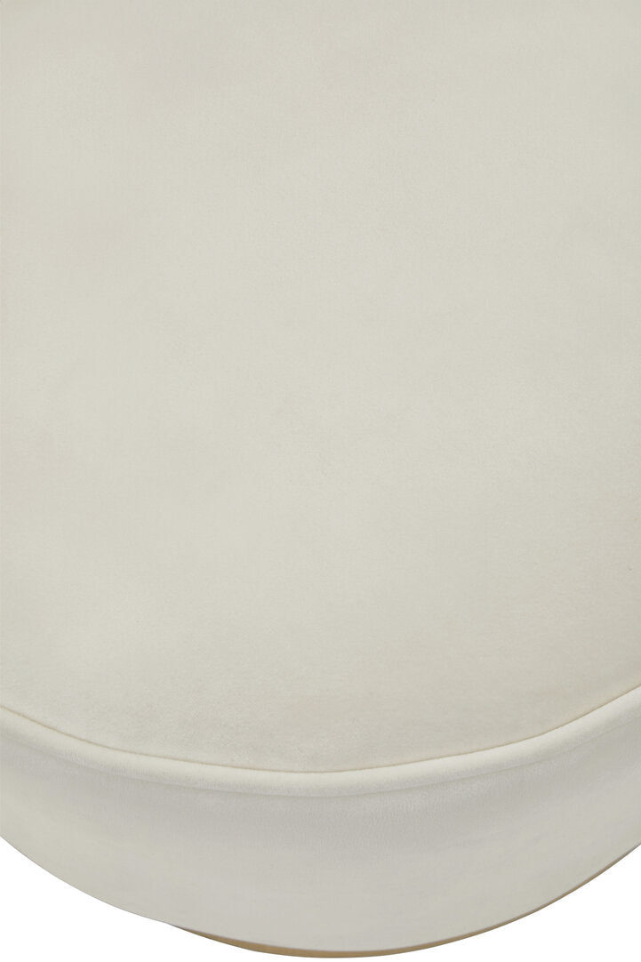 Verona Tamra Cream Velvet Gold Base Chair