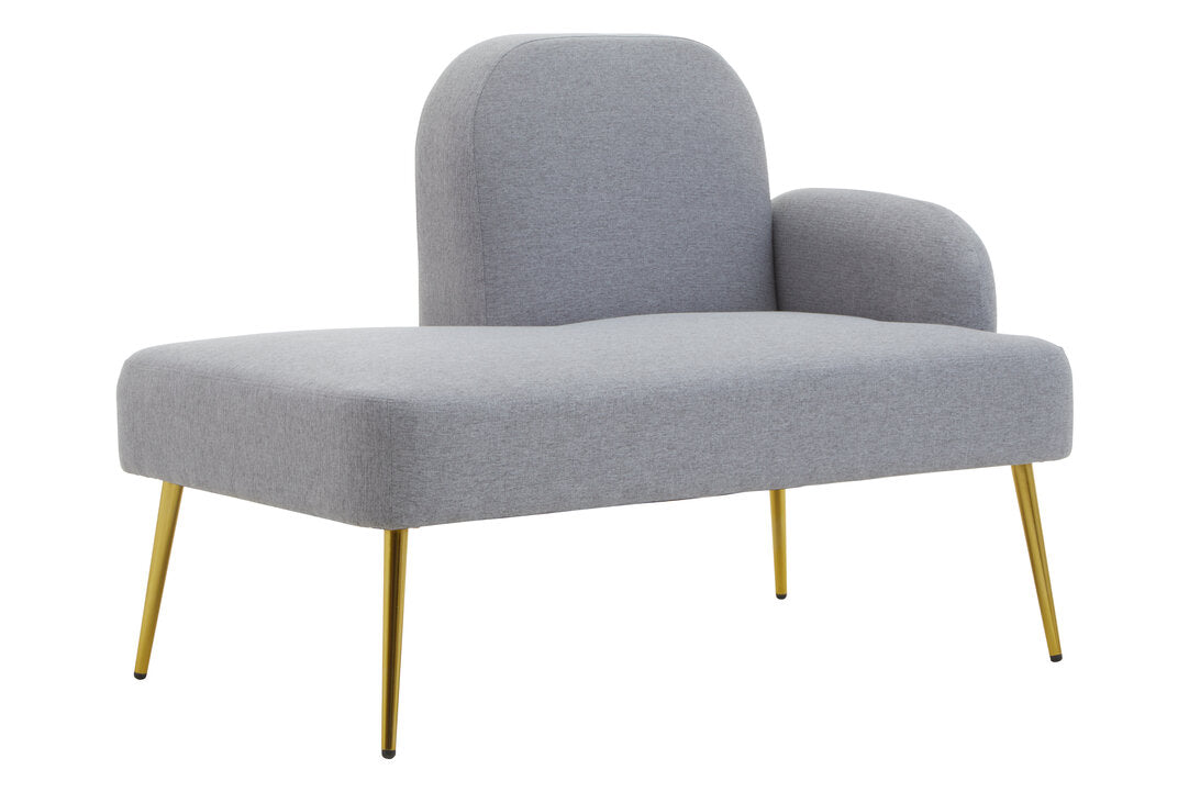 Belgravia Grey Right Hand Chaise Longue