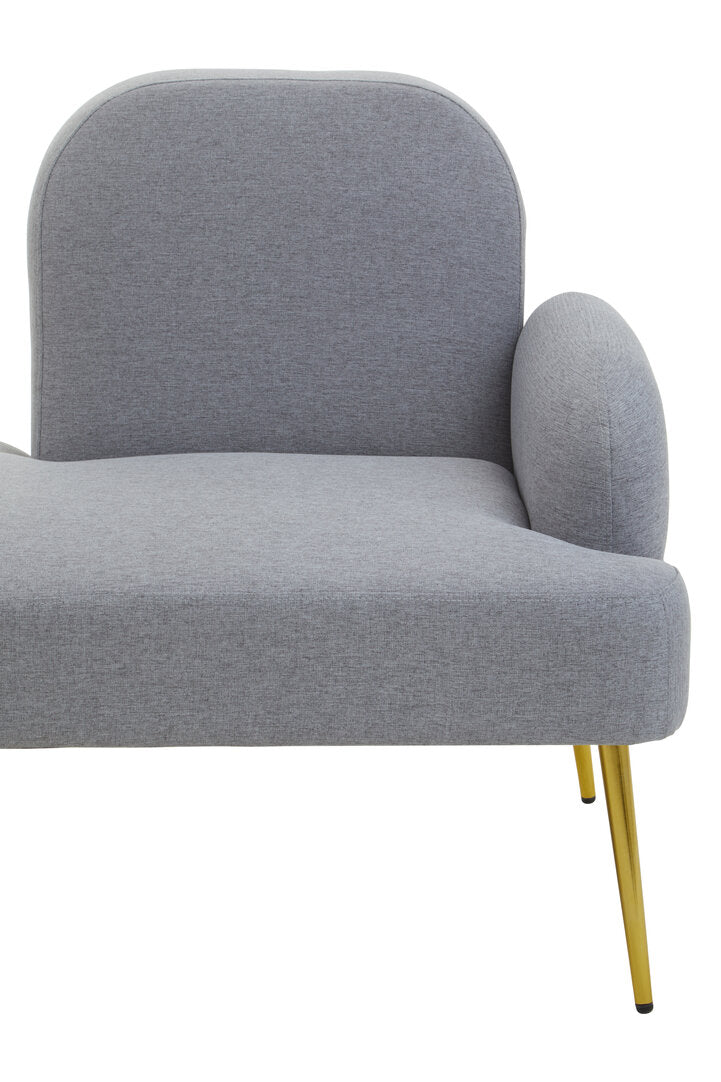 Belgravia Grey Right Hand Chaise Longue