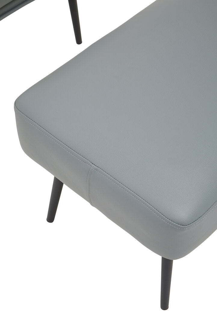 Verona Grey Armchair And Footstool