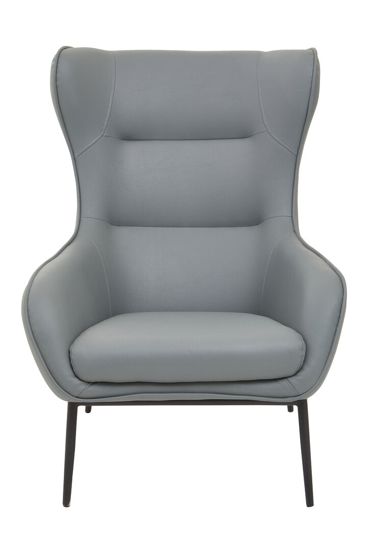 Verona Grey Armchair And Footstool