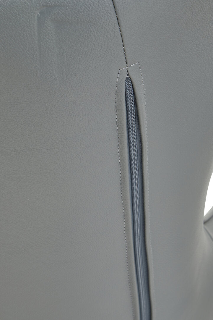 Verona Grey Armchair And Footstool