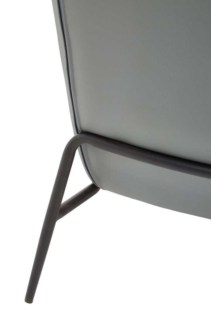 Verona Grey Armchair And Footstool