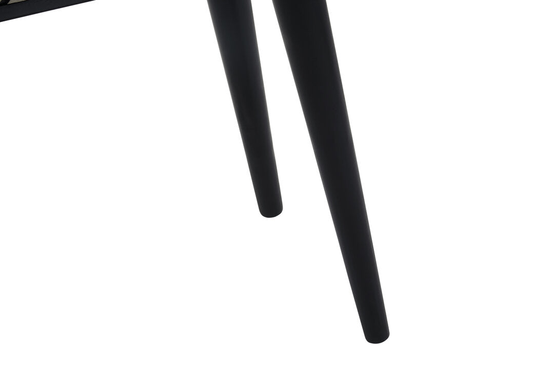 Cordoba Black and White Two Drawer Console Table