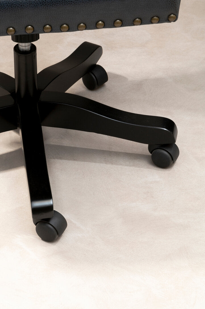 Valencia Black Leather Effect Home Office Chair