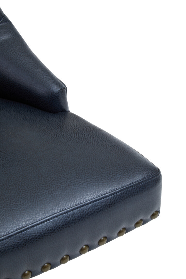 Valencia Black Leather Effect Home Office Chair