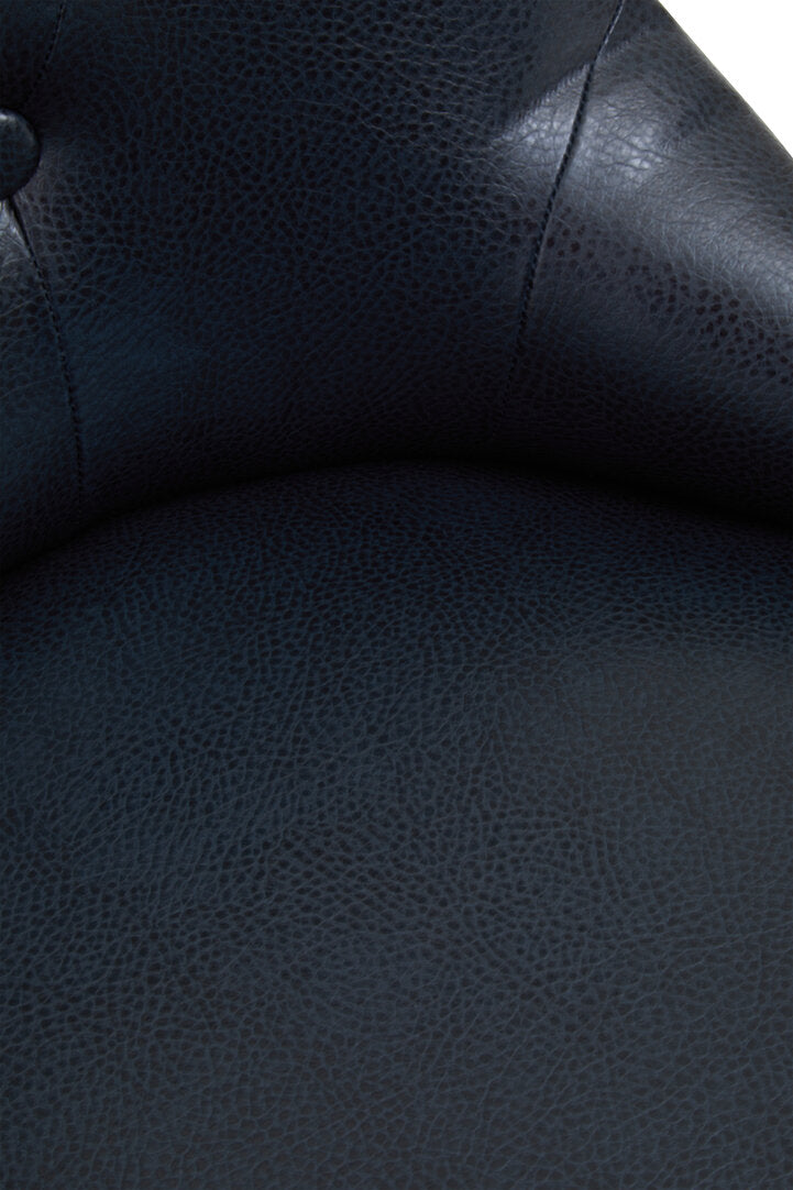 Valencia Black Leather Effect Home Office Chair