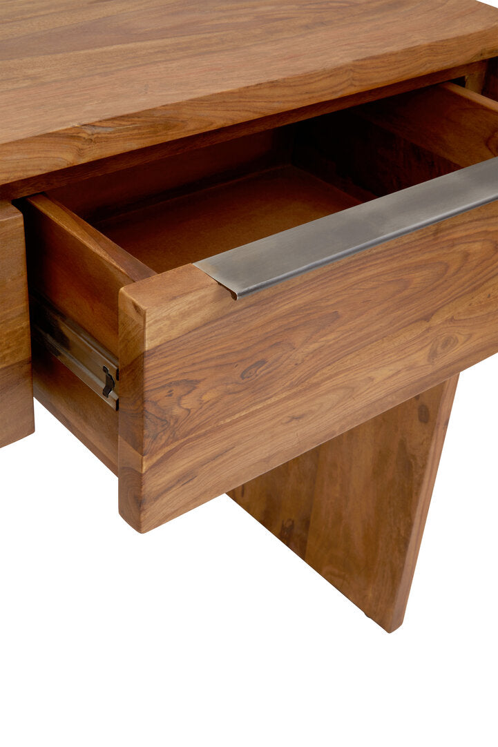 Madison Two Door Sheesham And Acacia Console Table