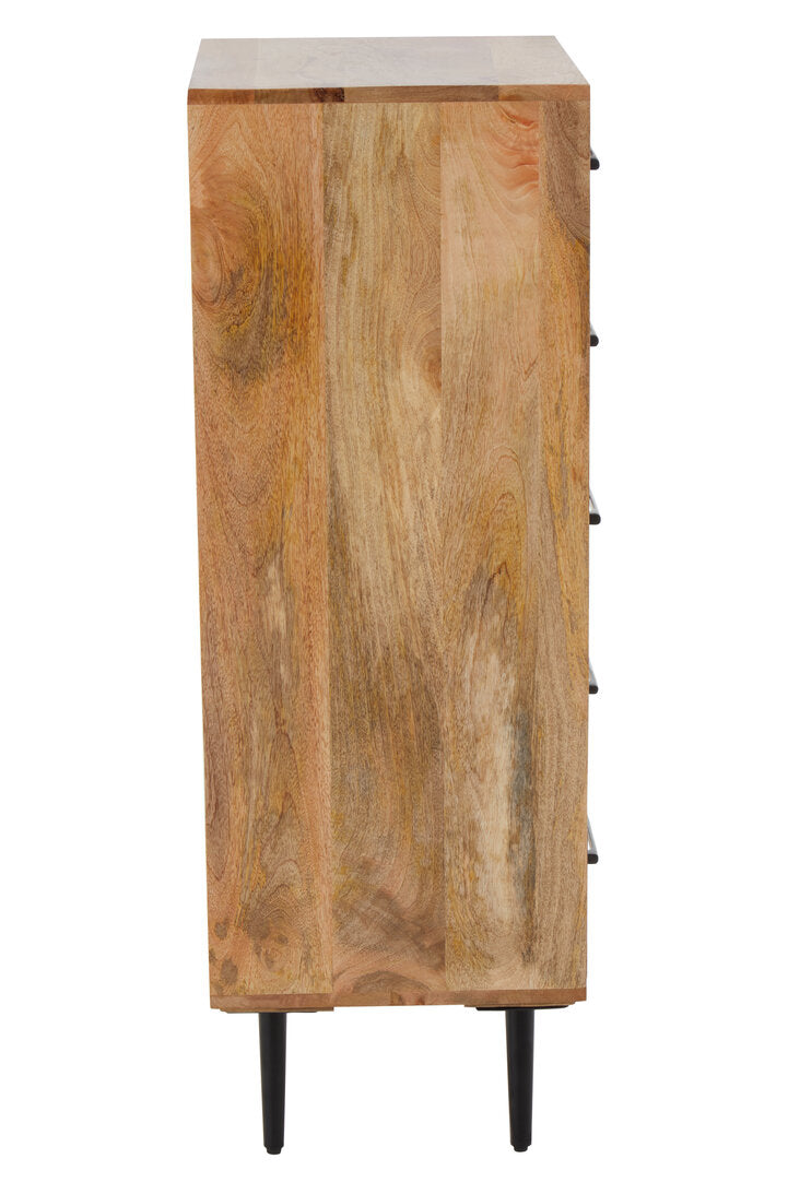 Cordoba Five Drawer Mango Wood Chest