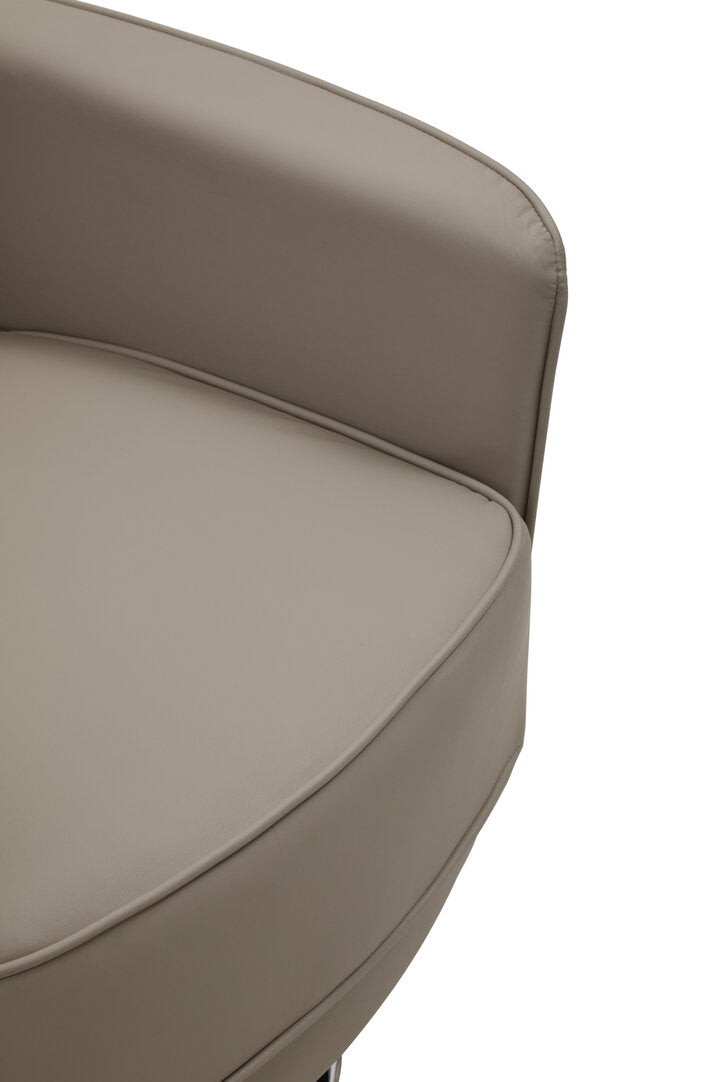 Soho Mink Leather Effect Chair