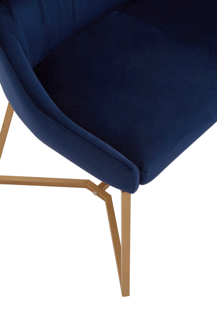 Carlton Midnight Velvet Bench