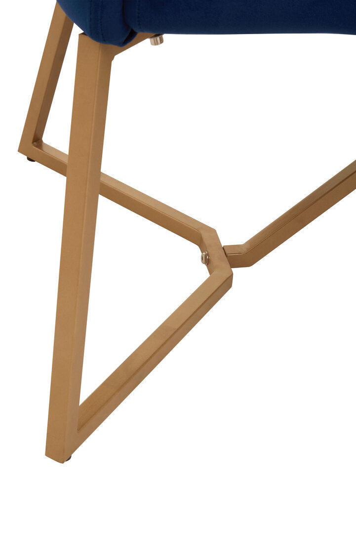 Carlton Midnight Velvet Bench