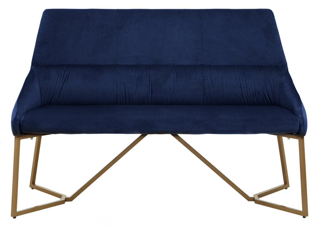 Carlton Midnight Velvet Bench