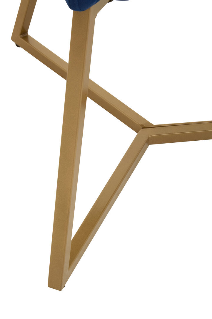 Carlton Midnight Velvet Dinner Chair