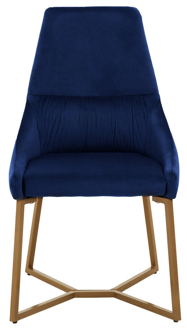 Carlton Midnight Velvet Dinner Chair