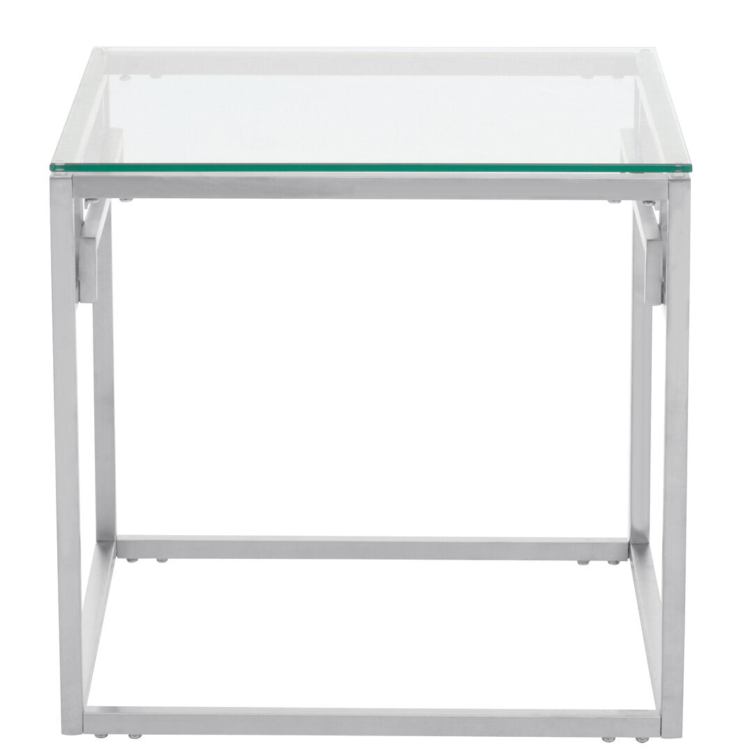 Aurora Silver Side Table