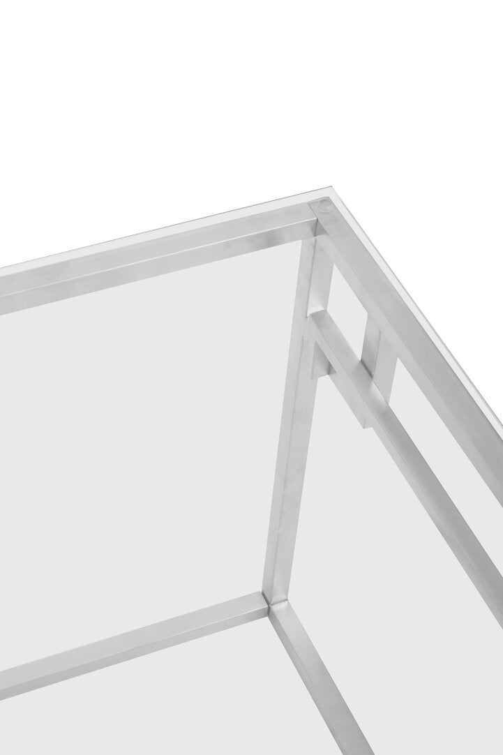 Aurora Silver Side Table