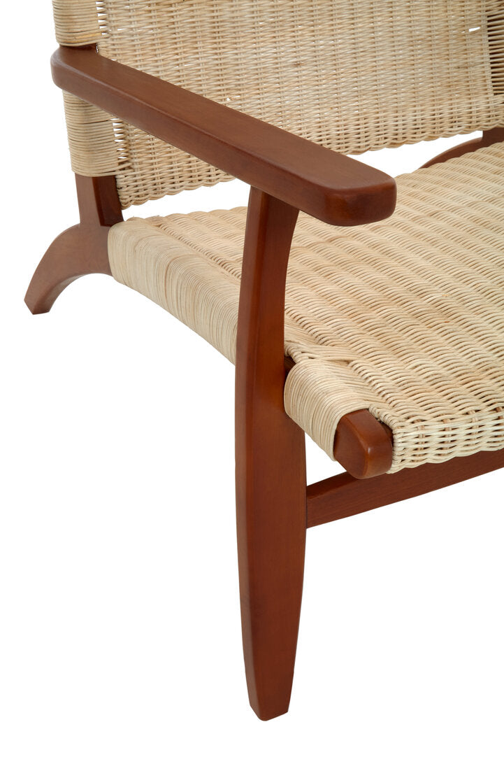 Granada Woven Chair In Natural Rattan