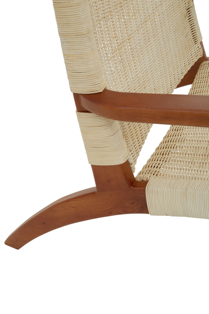Granada Woven Chair In Natural Rattan