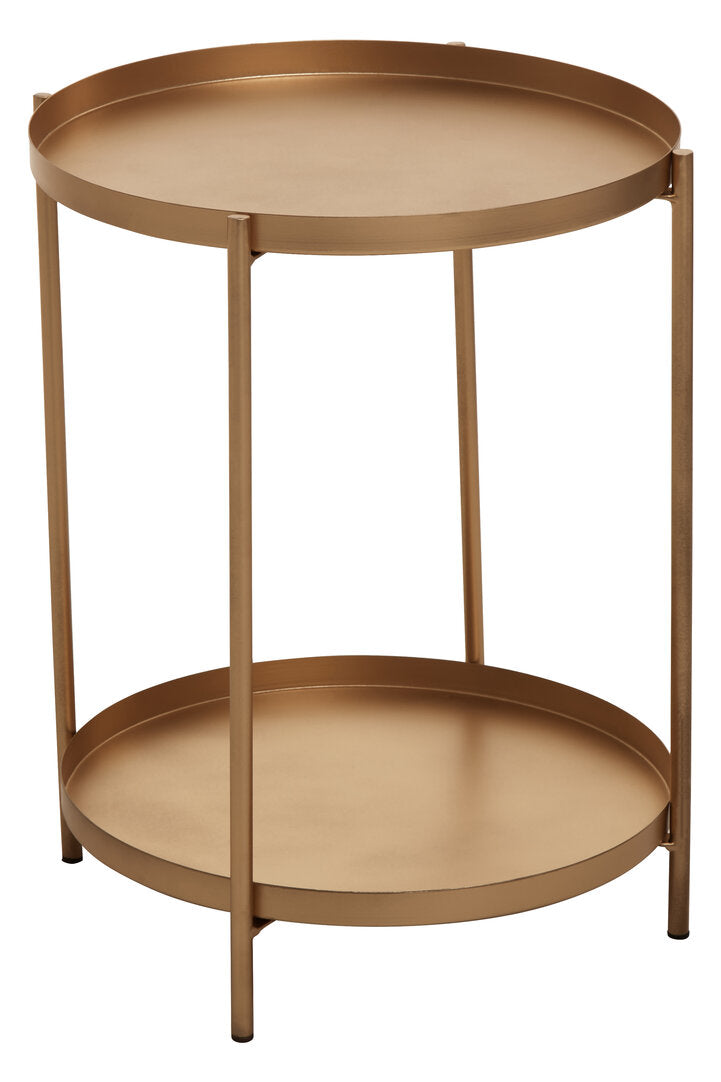 Whitby Gold Side Table