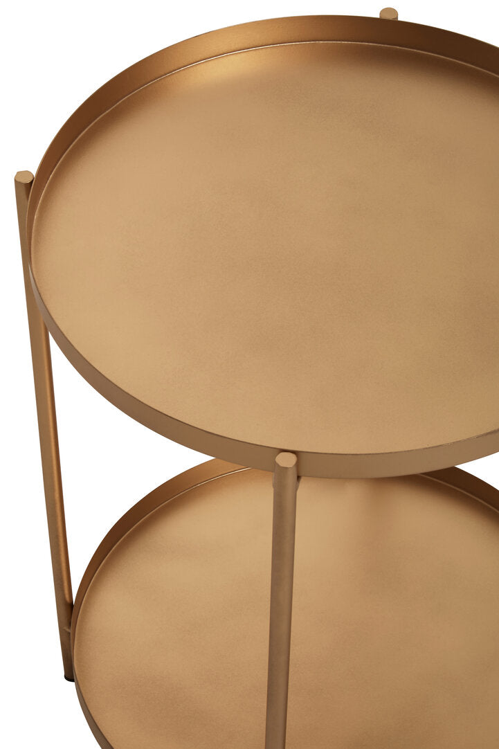 Whitby Gold Side Table