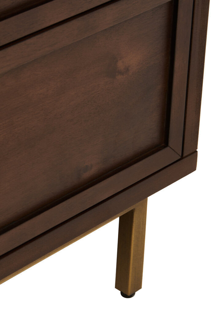 Como Acacia Wood Effect Sideboard