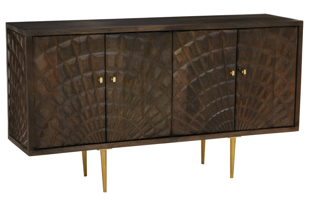 Savoy 4 Door Mango Wood Sideboard