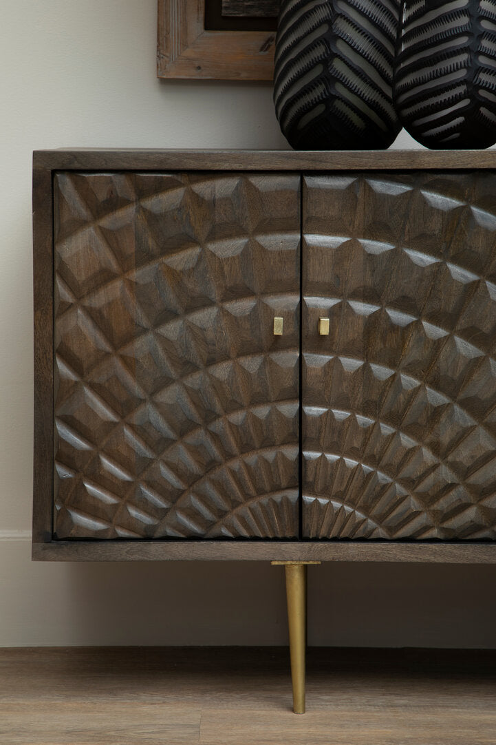 Savoy 4 Door Mango Wood Sideboard