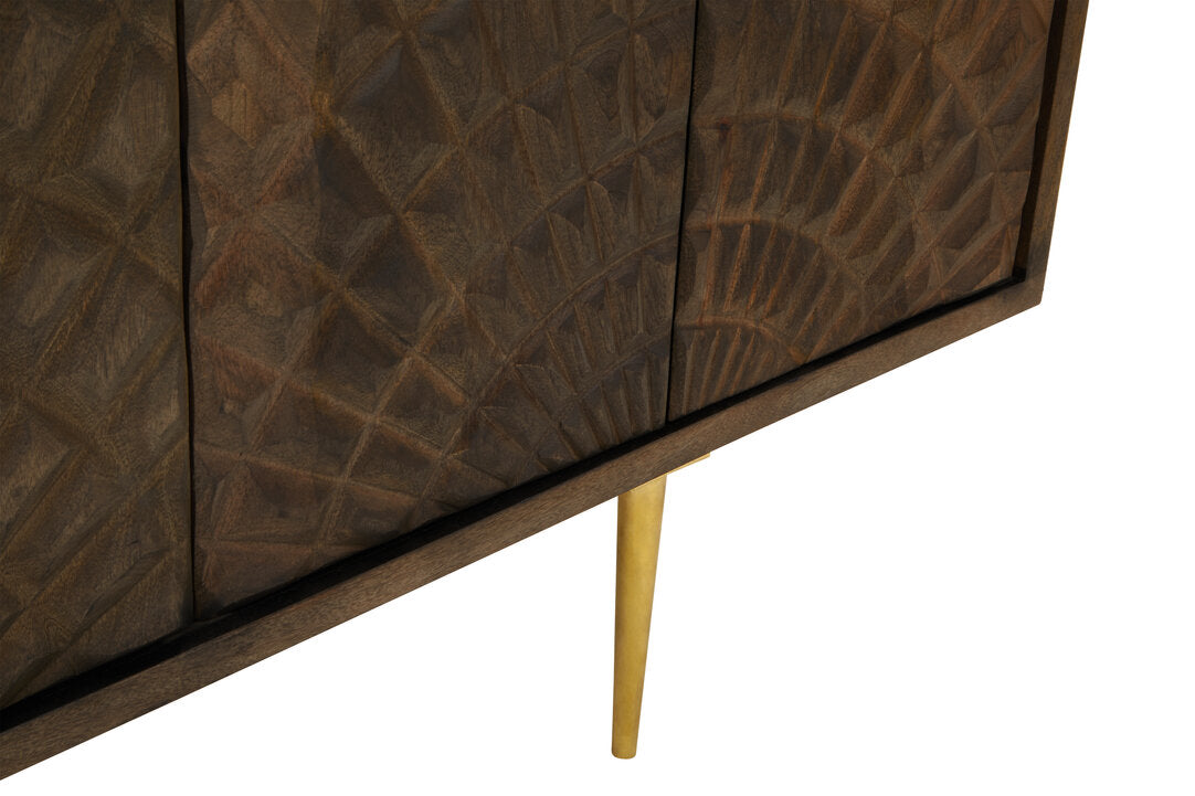 Savoy 4 Door Mango Wood Sideboard