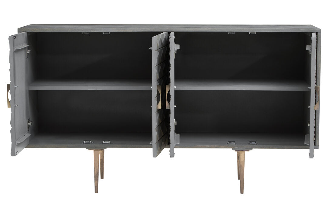 Regent 4 Door Mango Wood Sideboard