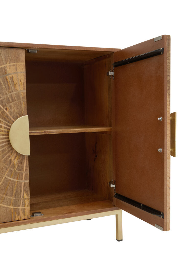 Sorrento Two Door Mango Wood Sideboard