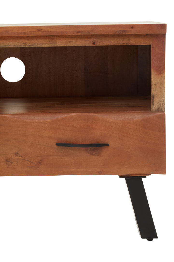 Florence Three Drawer Acacia Media Unit