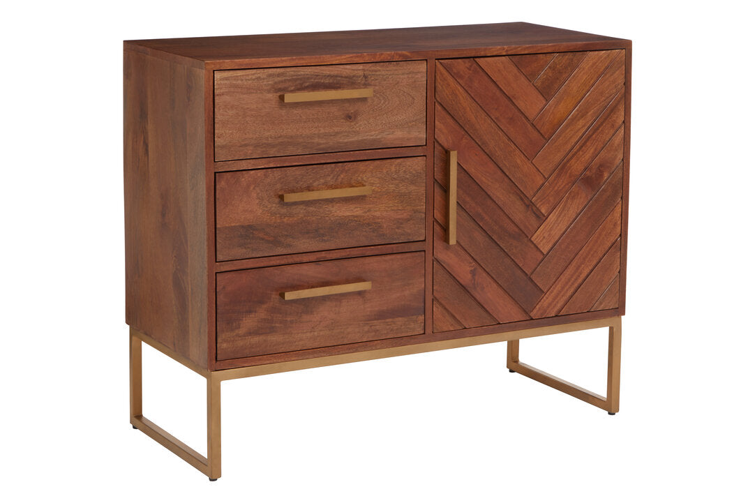 Cannes Mango Wood Small Sideboard