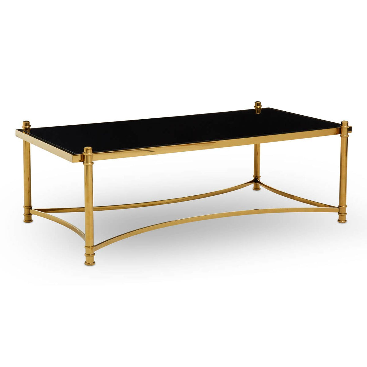 Monaco Rectangular Coffee Table with Glass