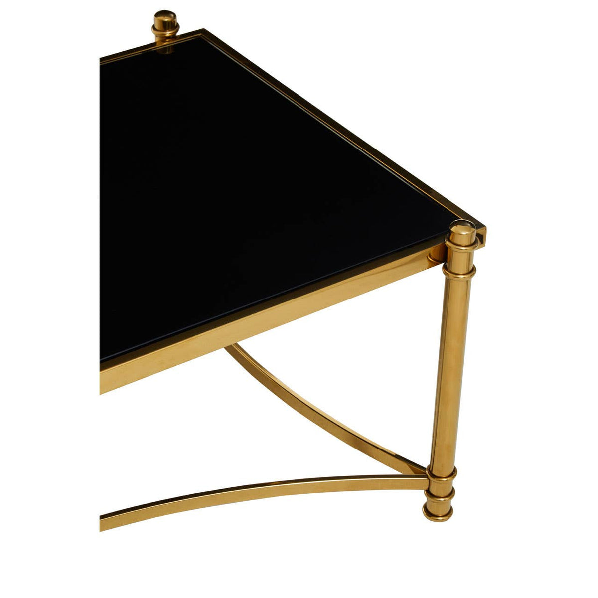Monaco Rectangular Coffee Table with Glass