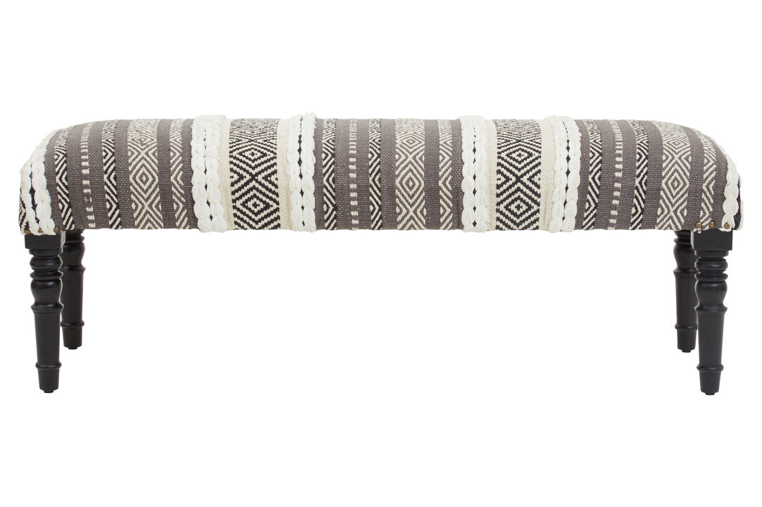 Granada Grey And White Bench