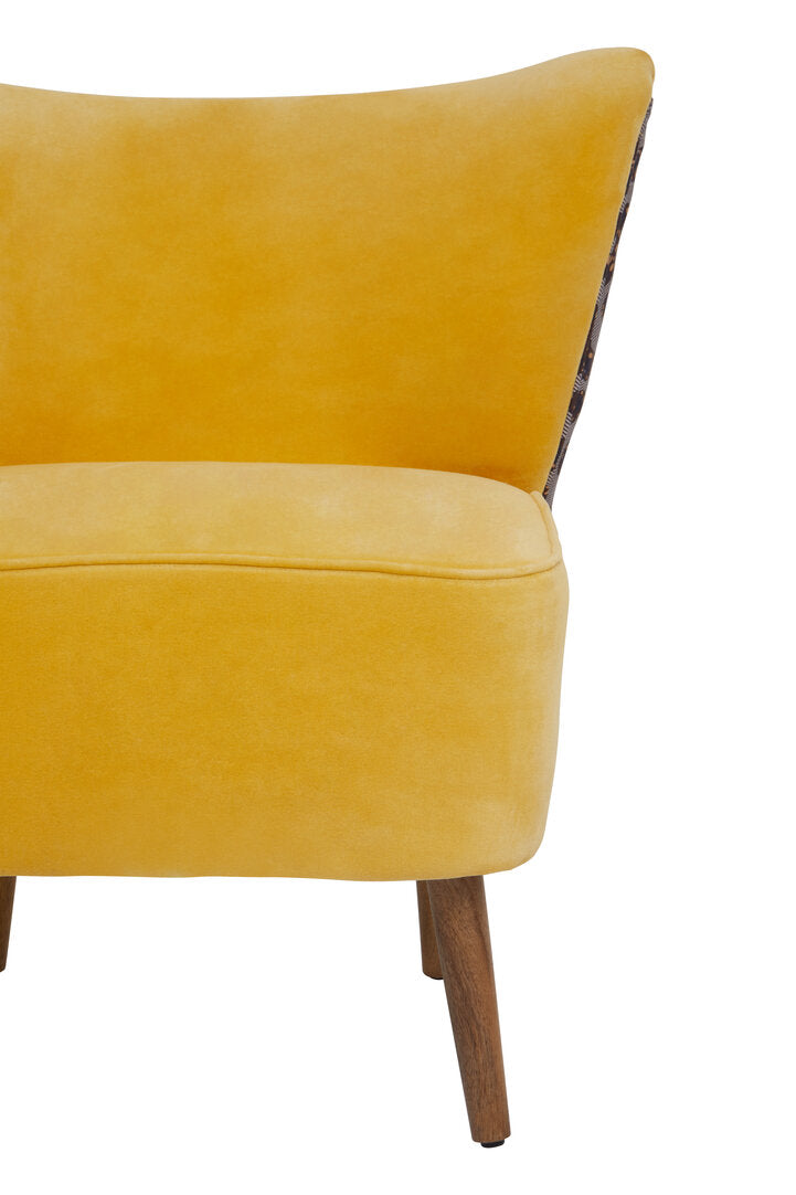 Granada Yellow Print Chair