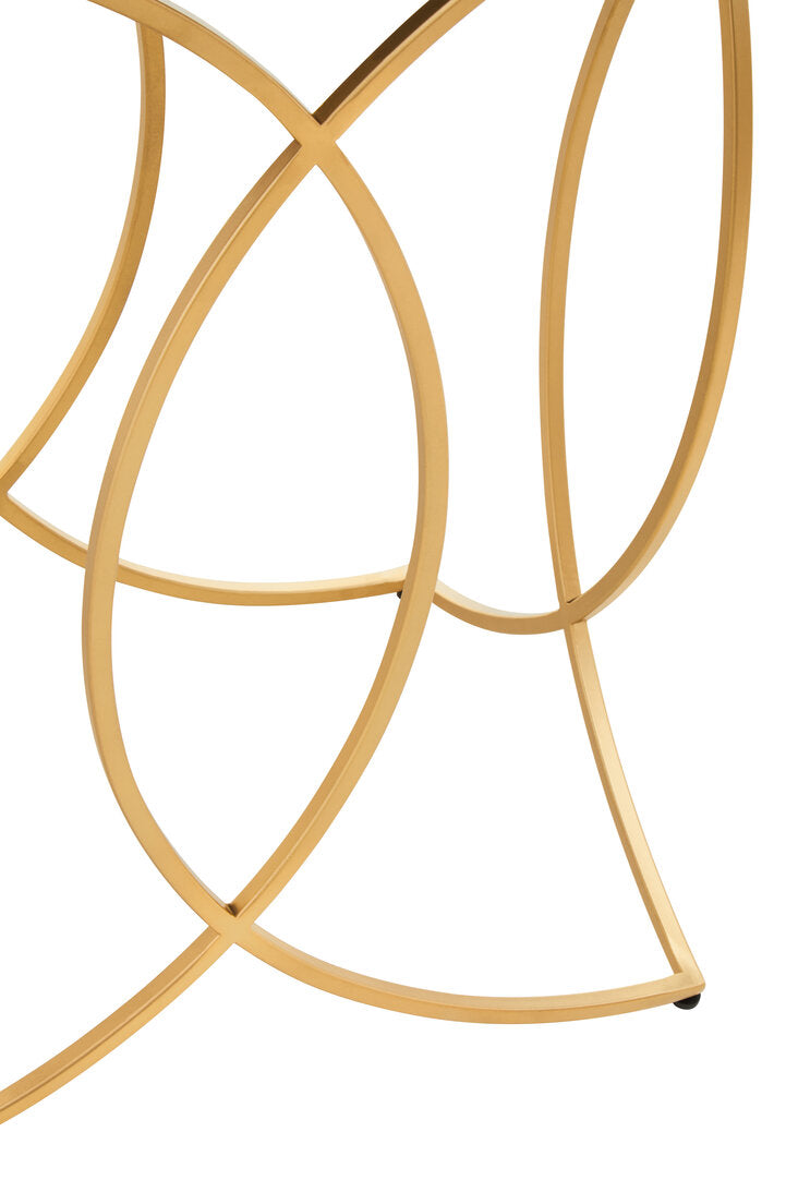 Granada Black and Gold Console Table