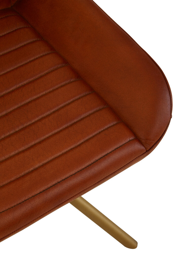 Verona Tan Leather Chair