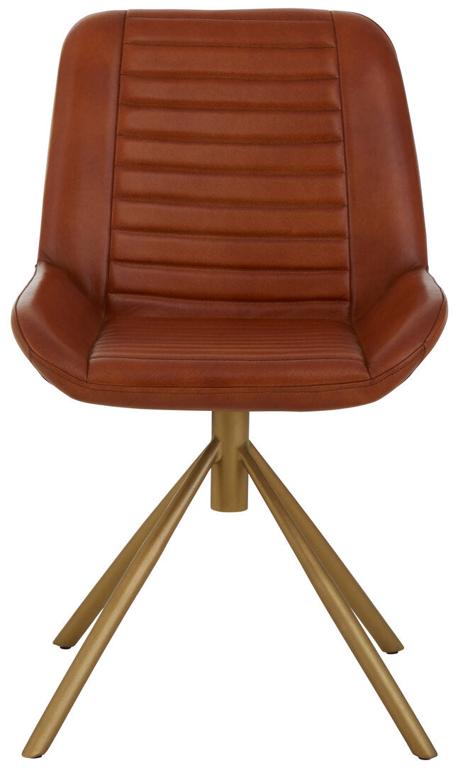 Verona Tan Leather Chair
