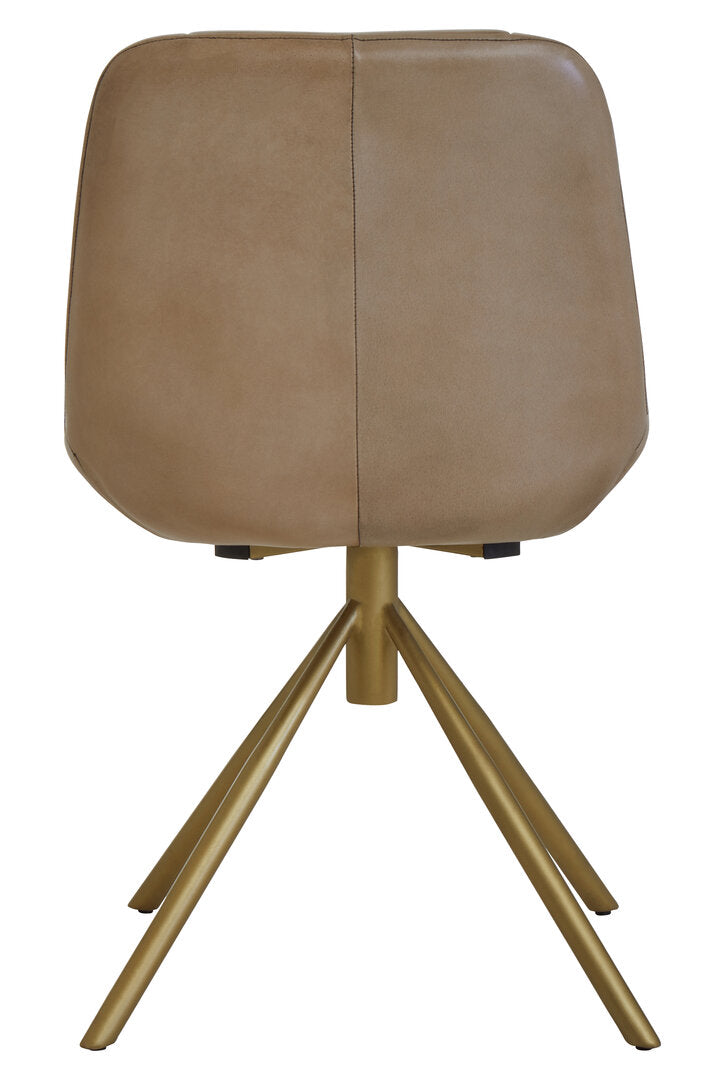 Verona Grey Leather Chair