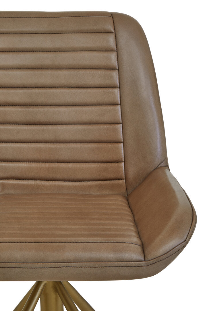 Verona Grey Leather Chair