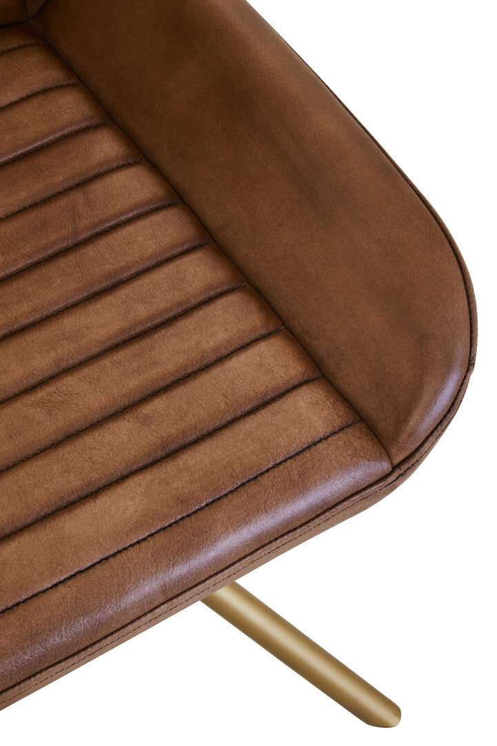 Verona Brown Leather Chair