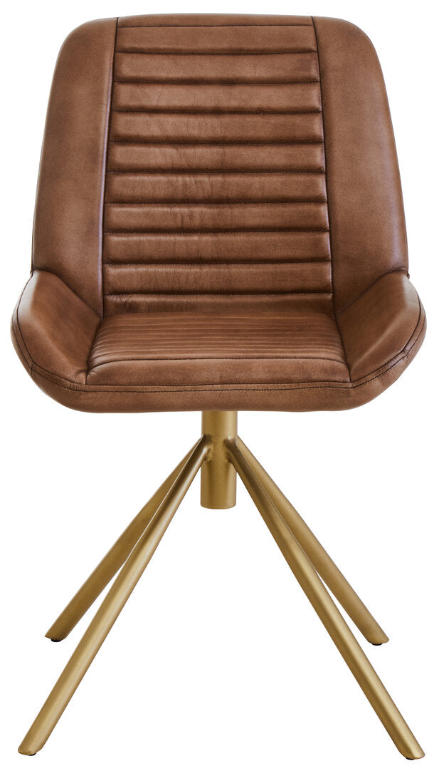 Verona Brown Leather Chair