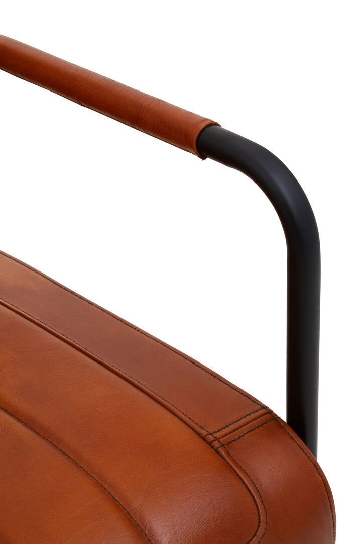 Verona Tan Leather Armchair