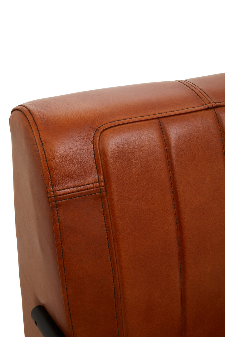 Verona Tan Leather Armchair