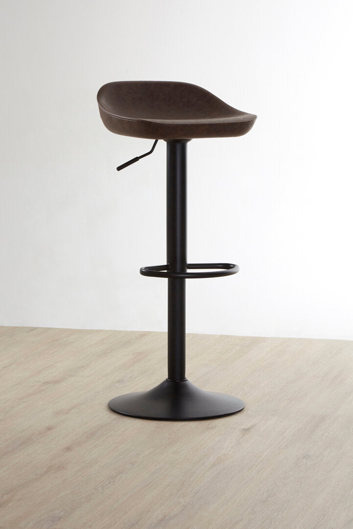 Devon Set Of Two Mocha Bar Stools